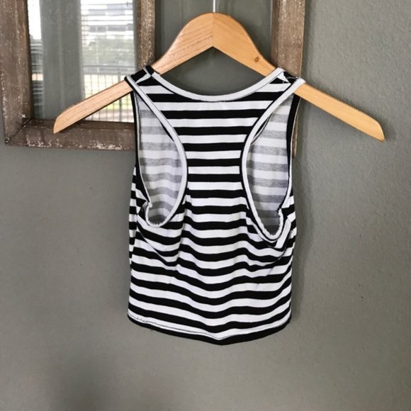 🔴 Nollie by PacSun Striped Crop Tank Top | XS Tank - Picture 5 of 6